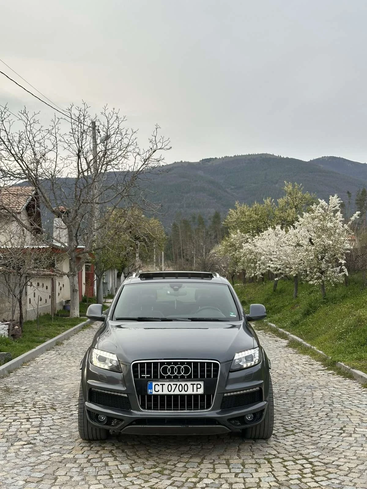 Audi Q7 4.2* lane-assist Distronic, снимка 8 - Автомобили и джипове - 54877991