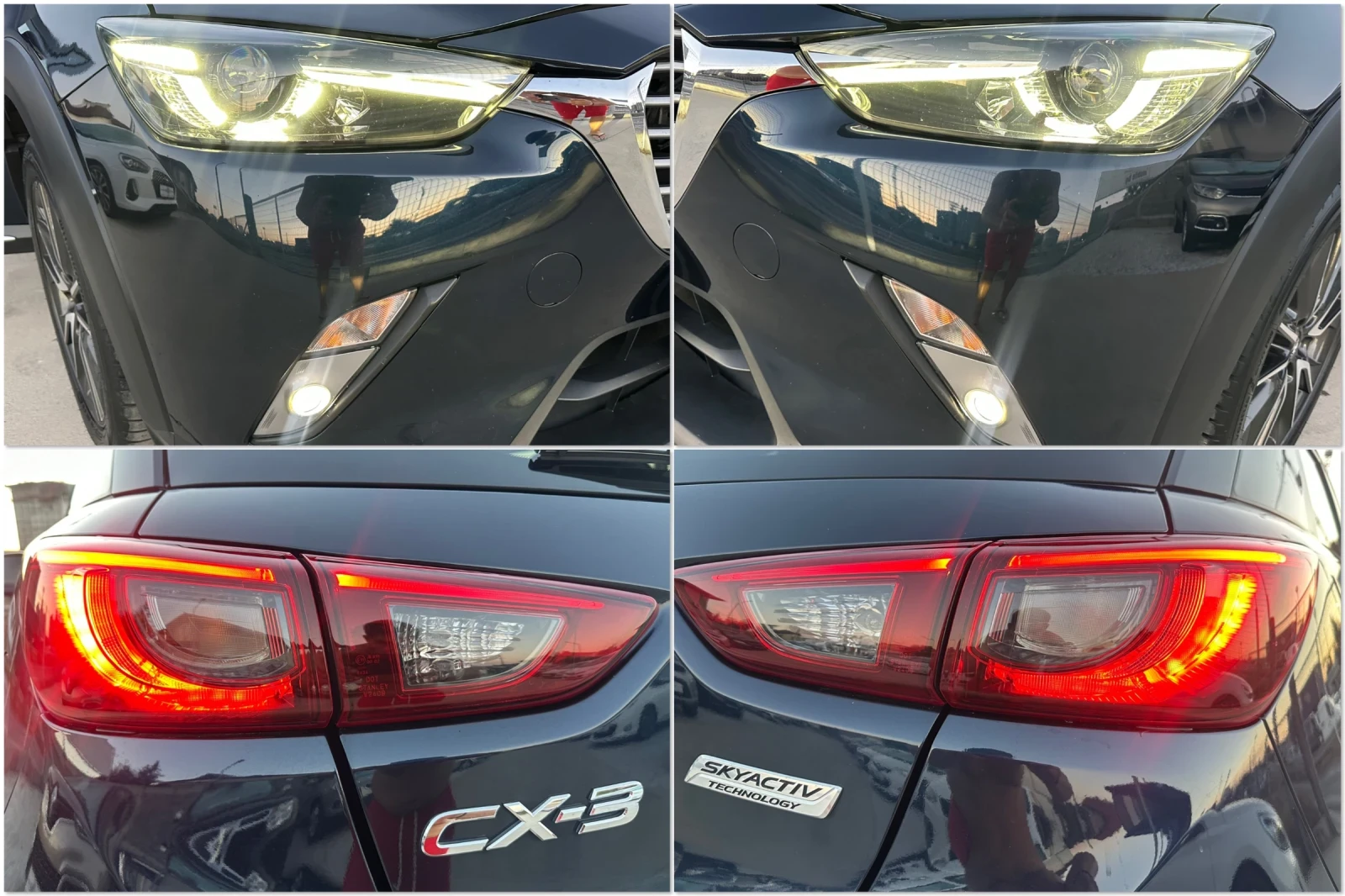 Mazda CX-3 1.5d Exclusive Вс.екстри!   EURO 6b, снимка 15 - Автомобили и джипове - 56121827