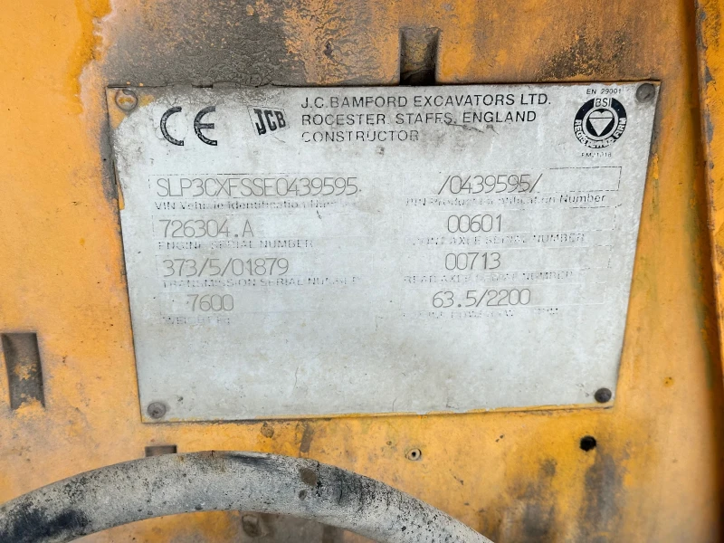 Багер JCB 4CX, снимка 7 - Индустриална техника - 49207904