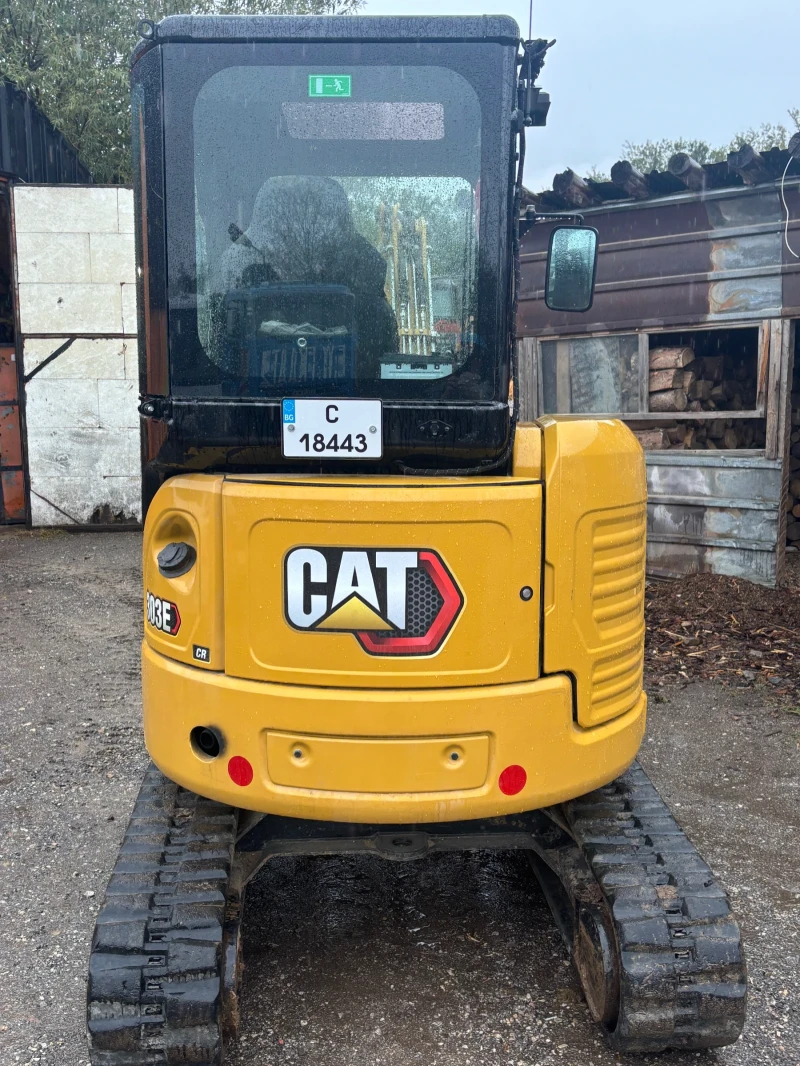 Багер Cat 303CR, снимка 4 - Индустриална техника - 52472433