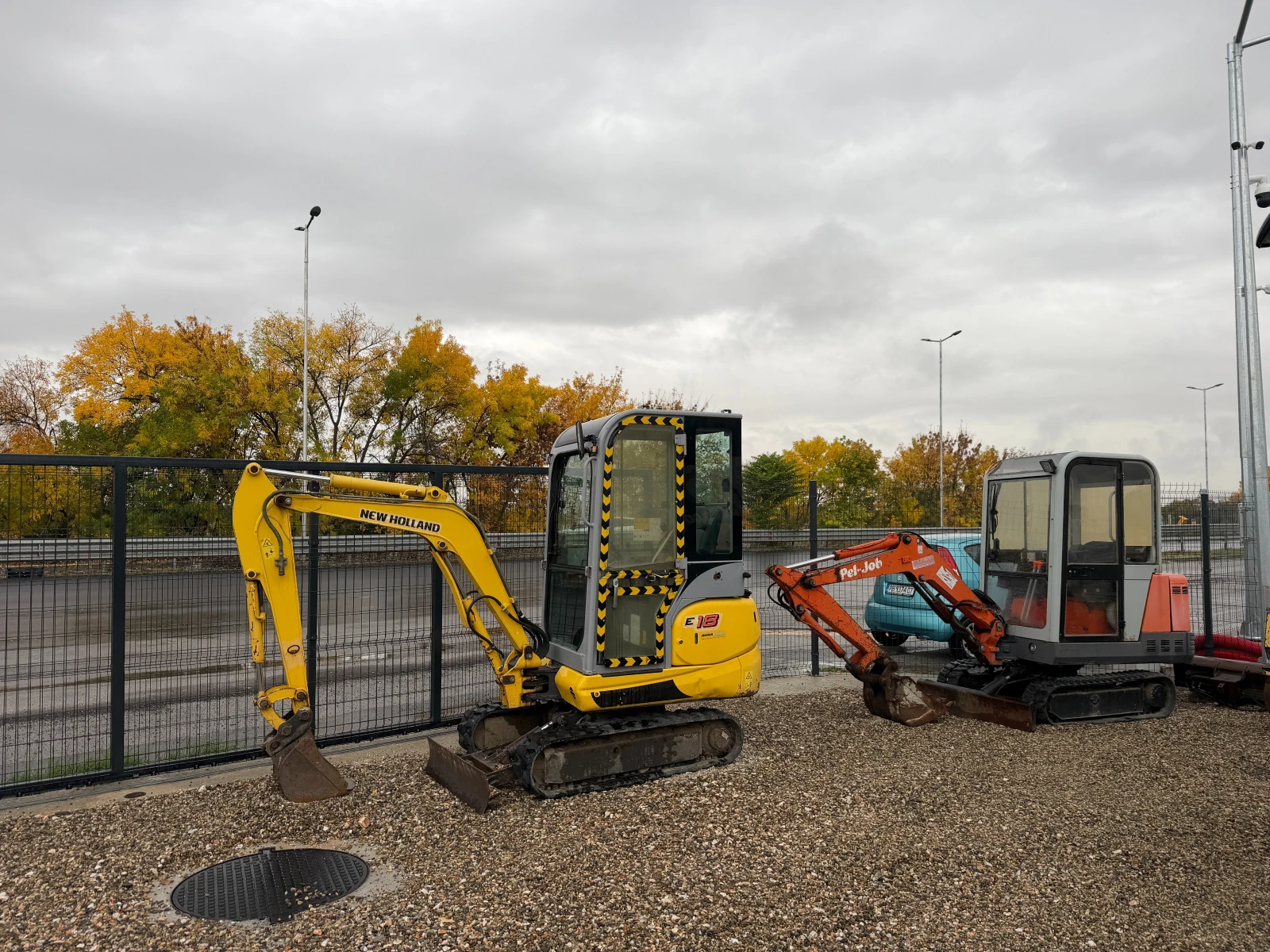 Багер Volvo Pel-Job EB 1700 kg, Внос, , 