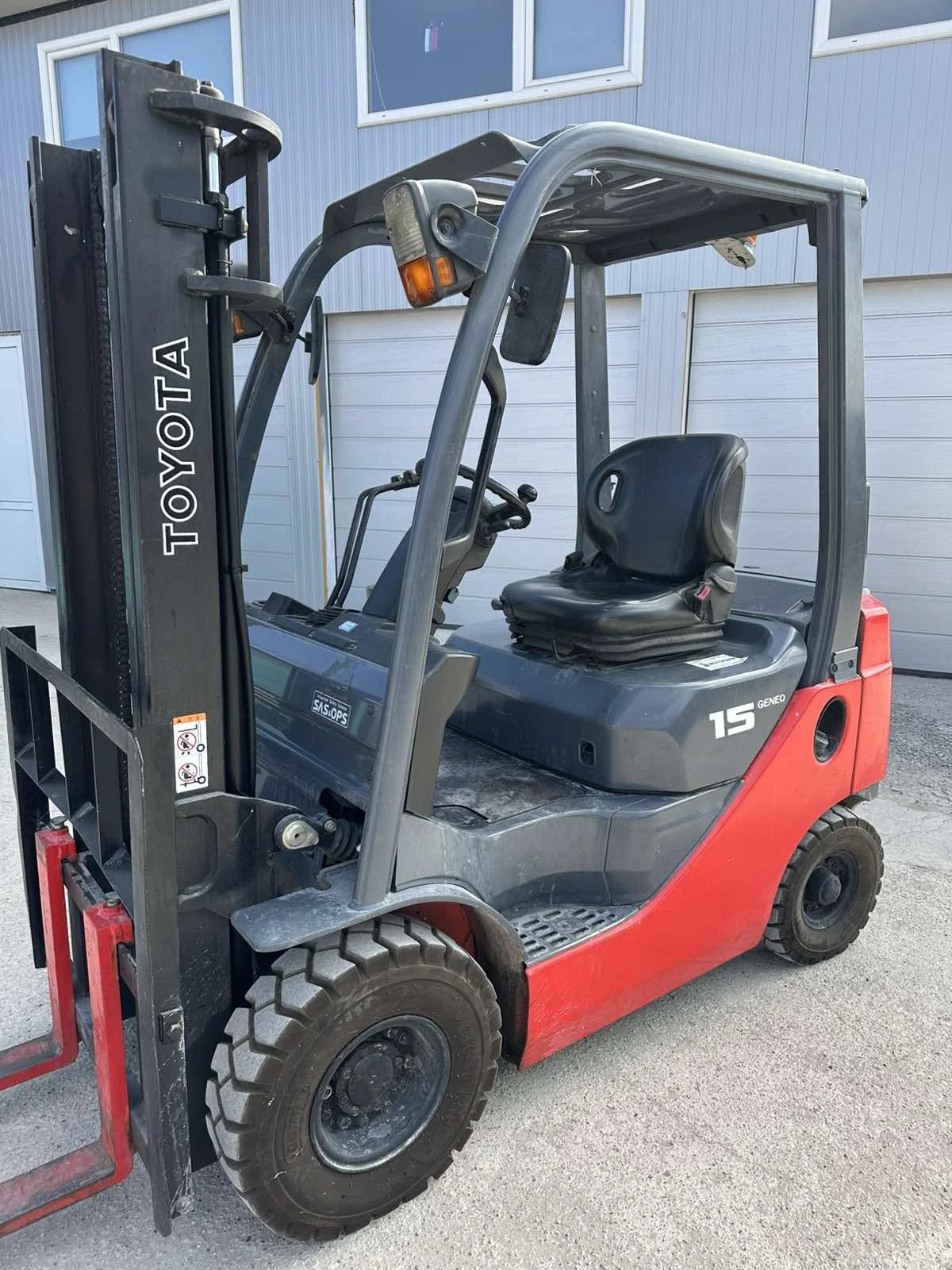 Мотокар Toyota, снимка 8 - Индустриална техника - 54280396