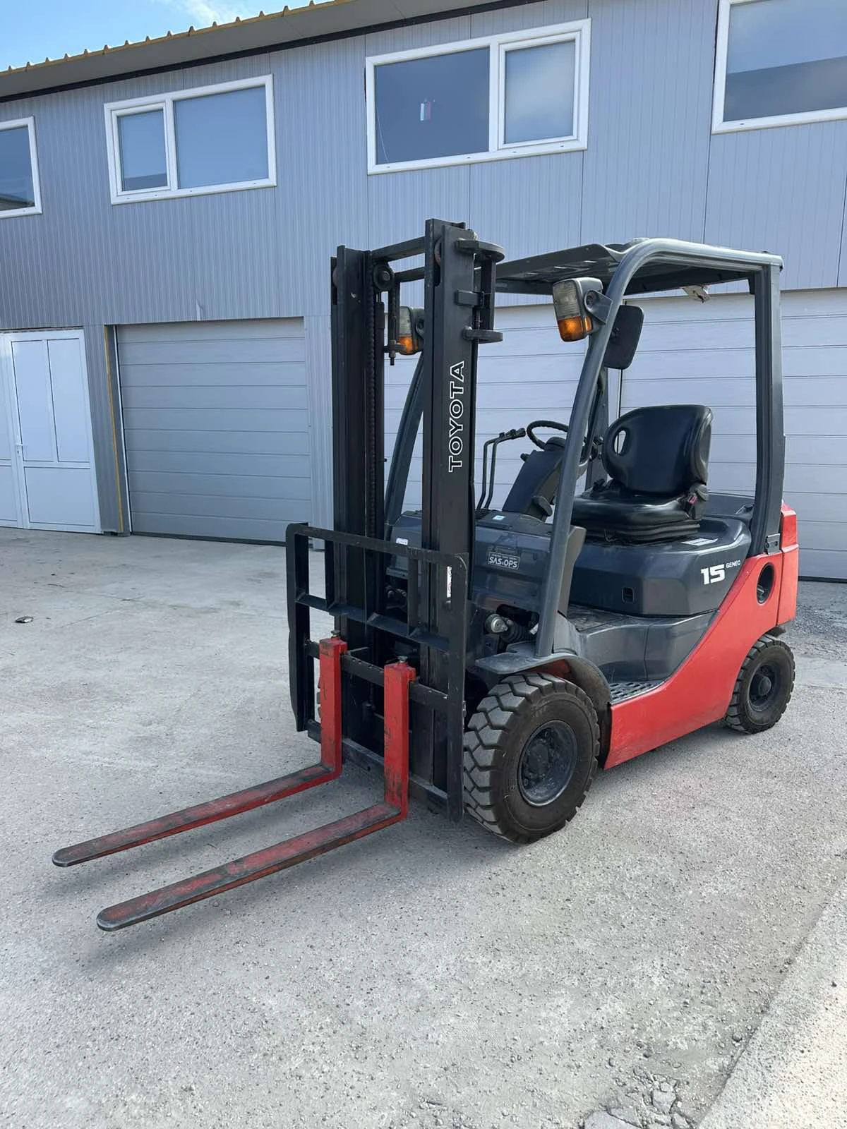 Мотокар Toyota, снимка 4 - Индустриална техника - 54280396