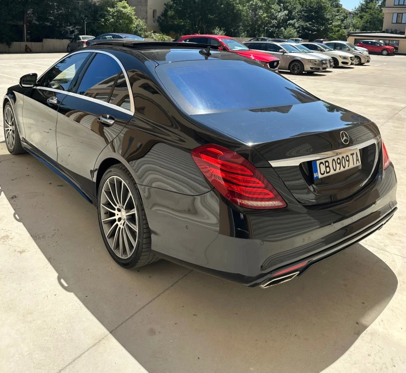 Mercedes-Benz S 500 AMG LINE/4MATIC/BURMESTER 3D/FULL/360CAM, снимка 7 - Автомобили и джипове - 46900571