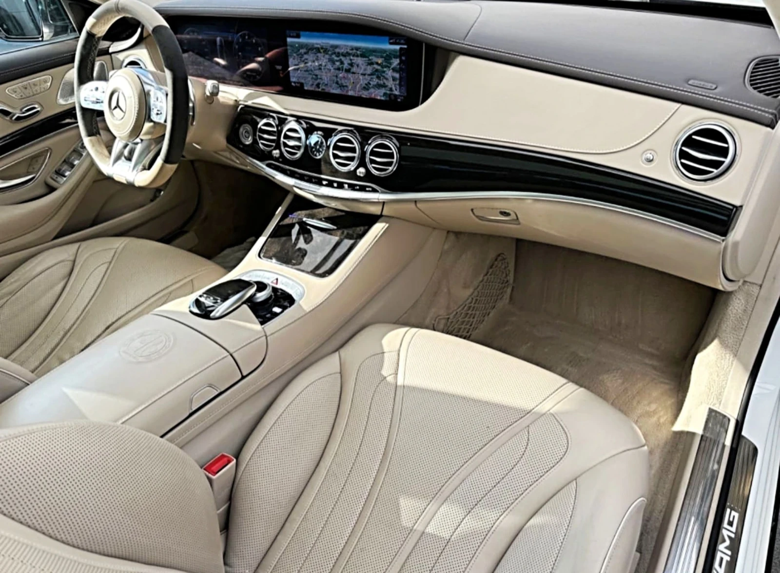 Mercedes-Benz S 63 AMG ОЧАКВАН ВНОС Mercedes S63 AMG* 4M* 3xTV* BURM* PAN - изображение 9
