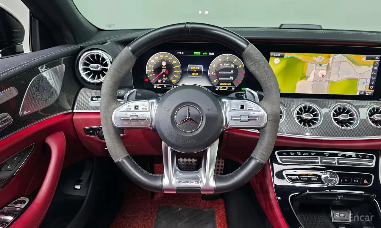 Mercedes-Benz CLS 53 AMG 4MATIC+ ОБДУХВАНЕ/ШИБИДАХ/ДИСТРОНИК/360 КАМЕРИ, снимка 13 - Автомобили и джипове - 56140033
