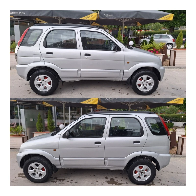 Daihatsu Terios 1.3 БЕНЗ 4х4 АВТОМАТ КЛИМАТИК, снимка 7 - Автомобили и джипове - 46911045