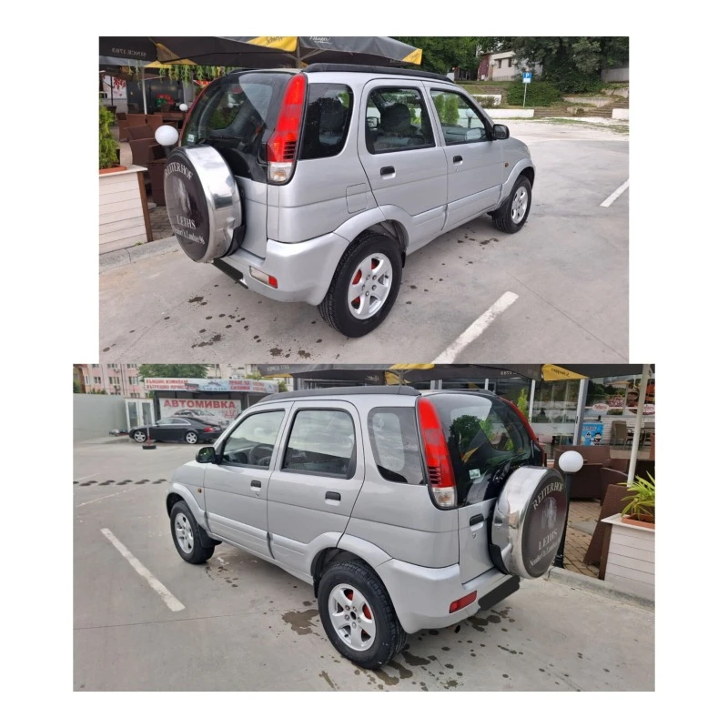 Daihatsu Terios 1.3 БЕНЗ 4х4 АВТОМАТ КЛИМАТИК, снимка 15 - Автомобили и джипове - 46911045