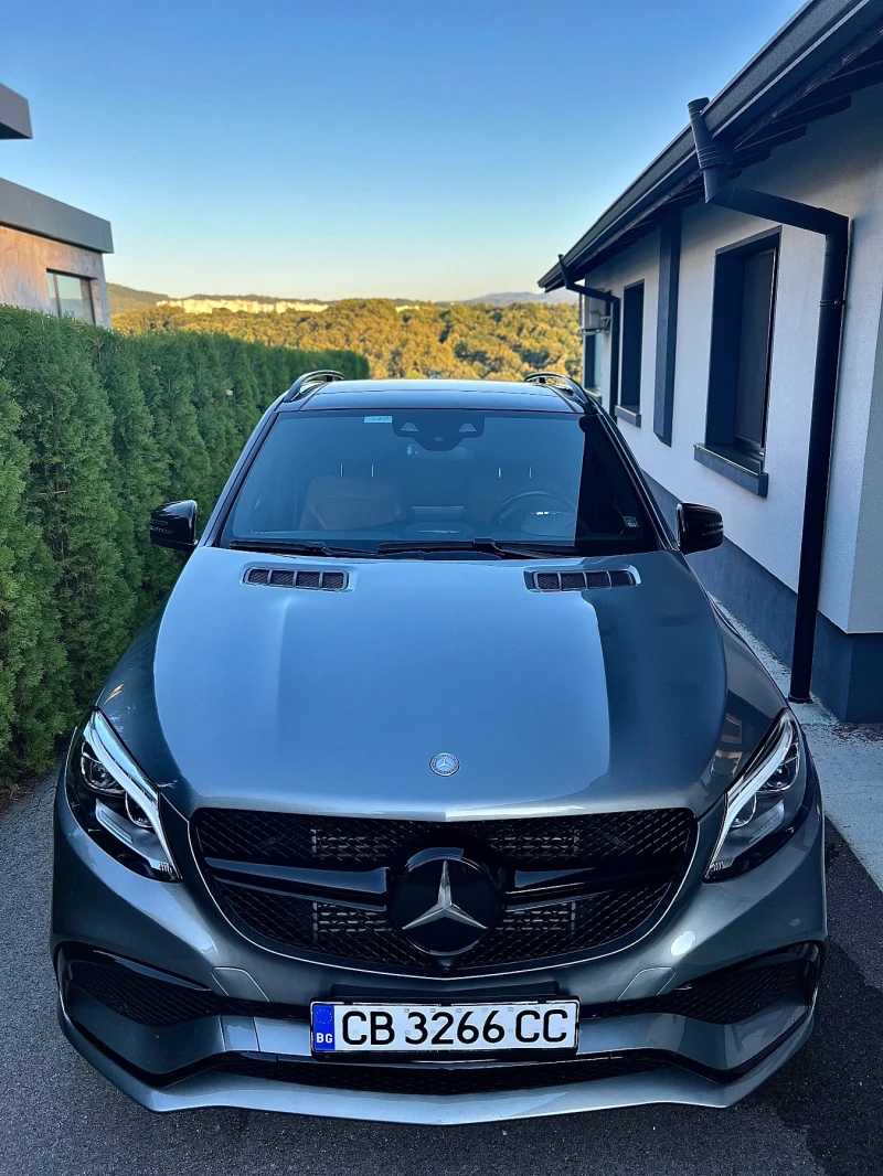 Mercedes-Benz GLE 350 6.3 Optic, Night Package, снимка 1 - Автомобили и джипове - 47316365