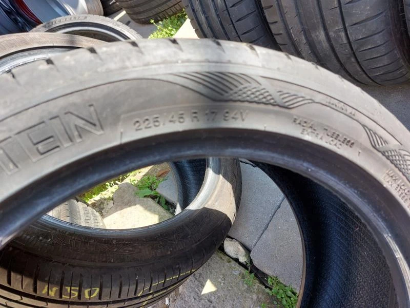 Гуми Летни 225/45R17, снимка 5 - Гуми и джанти - 36789647