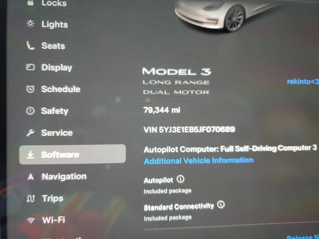 Tesla Model 3 СЕРВИЗНА ИСТОРИЯ, снимка 9 - Автомобили и джипове - 49008635