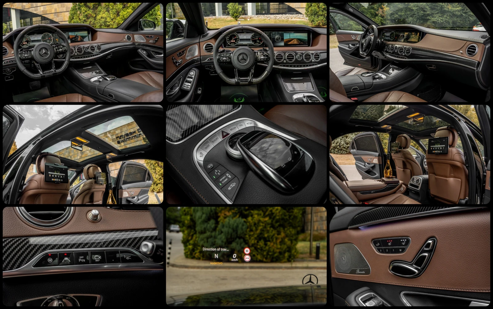 Mercedes-Benz S 350 d LONG* BRABUS LIMITED* 3XTV* MASSAGES* PANO* FULL, снимка 15 - Автомобили и джипове - 56202765