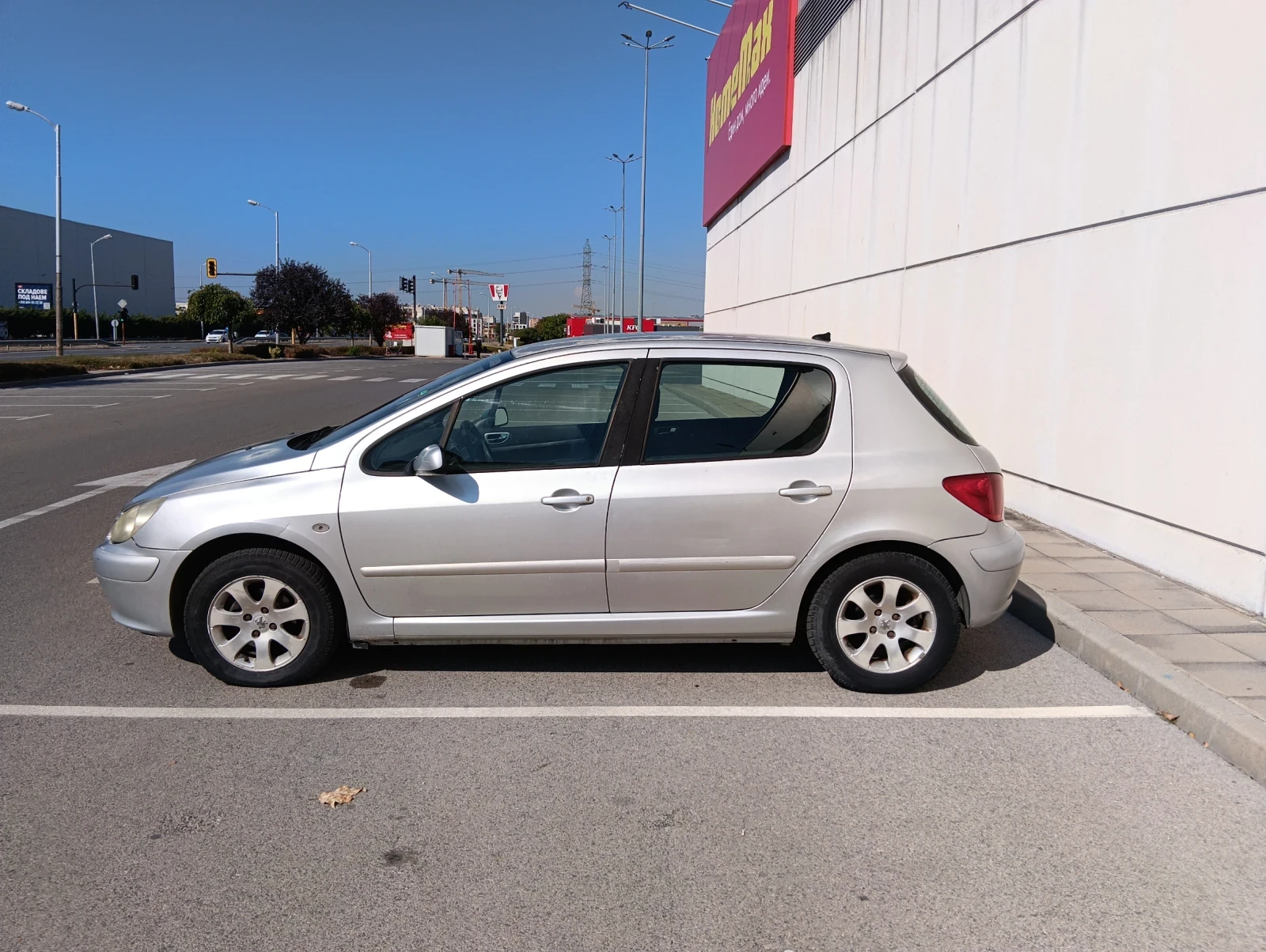 Peugeot 307 Метанова уредба