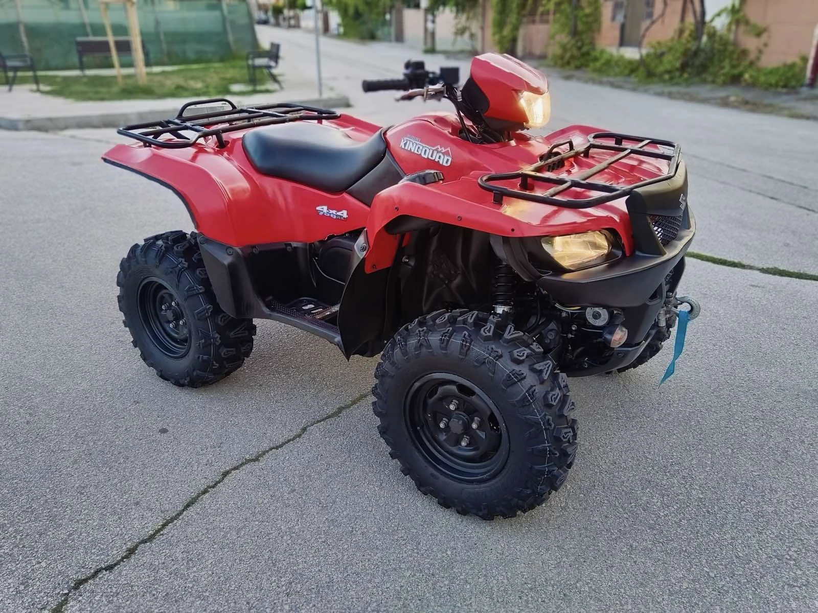 Suzuki KingQuad 750AXI-4x4 рег. L7e, снимка 4 - Мотоциклети и мототехника - 55670889