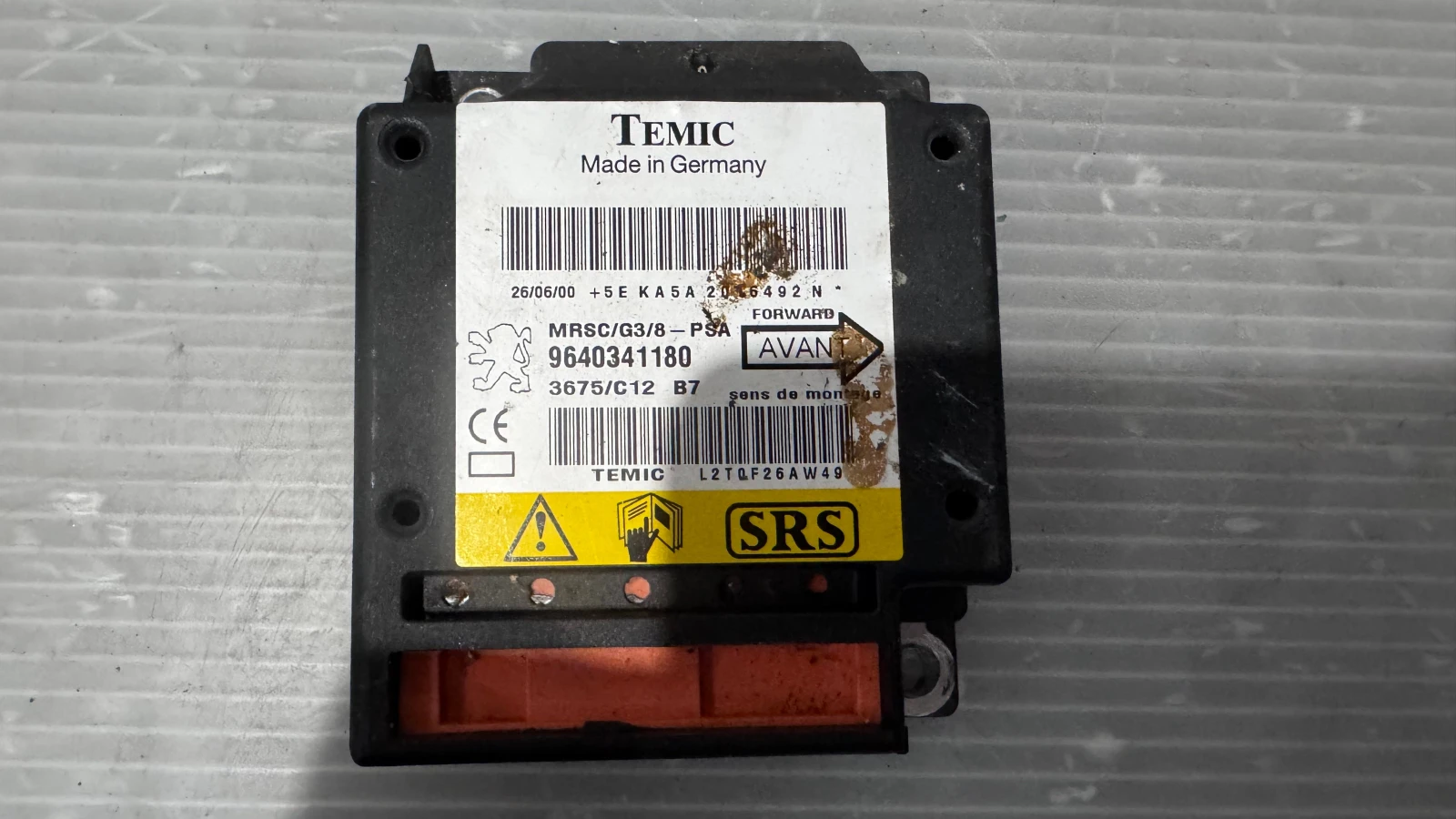 Airbag  /  /  a Peugeot 607 - 9640341180 | Mobile.bg   2