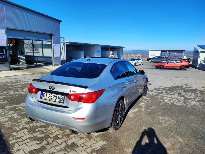 Infiniti Q50 SPORT 3.7 ГАЗ БАРТЕР, снимка 5 - Автомобили и джипове - 52537268