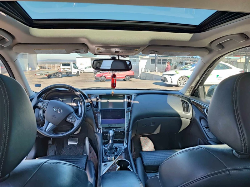 Infiniti Q50 SPORT 3.7 ГАЗ БАРТЕР, снимка 12 - Автомобили и джипове - 52537268
