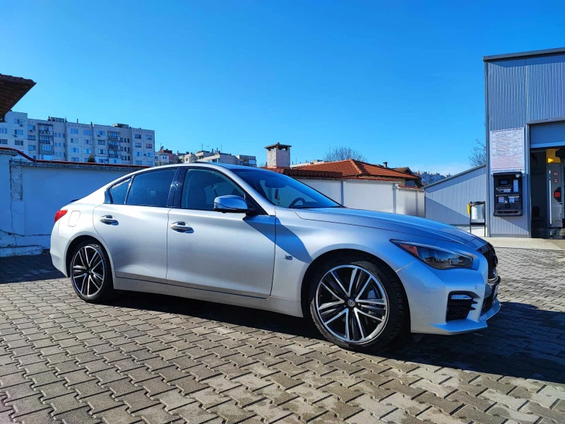 Infiniti Q50 SPORT 3.7 ГАЗ БАРТЕР, снимка 3 - Автомобили и джипове - 52537268
