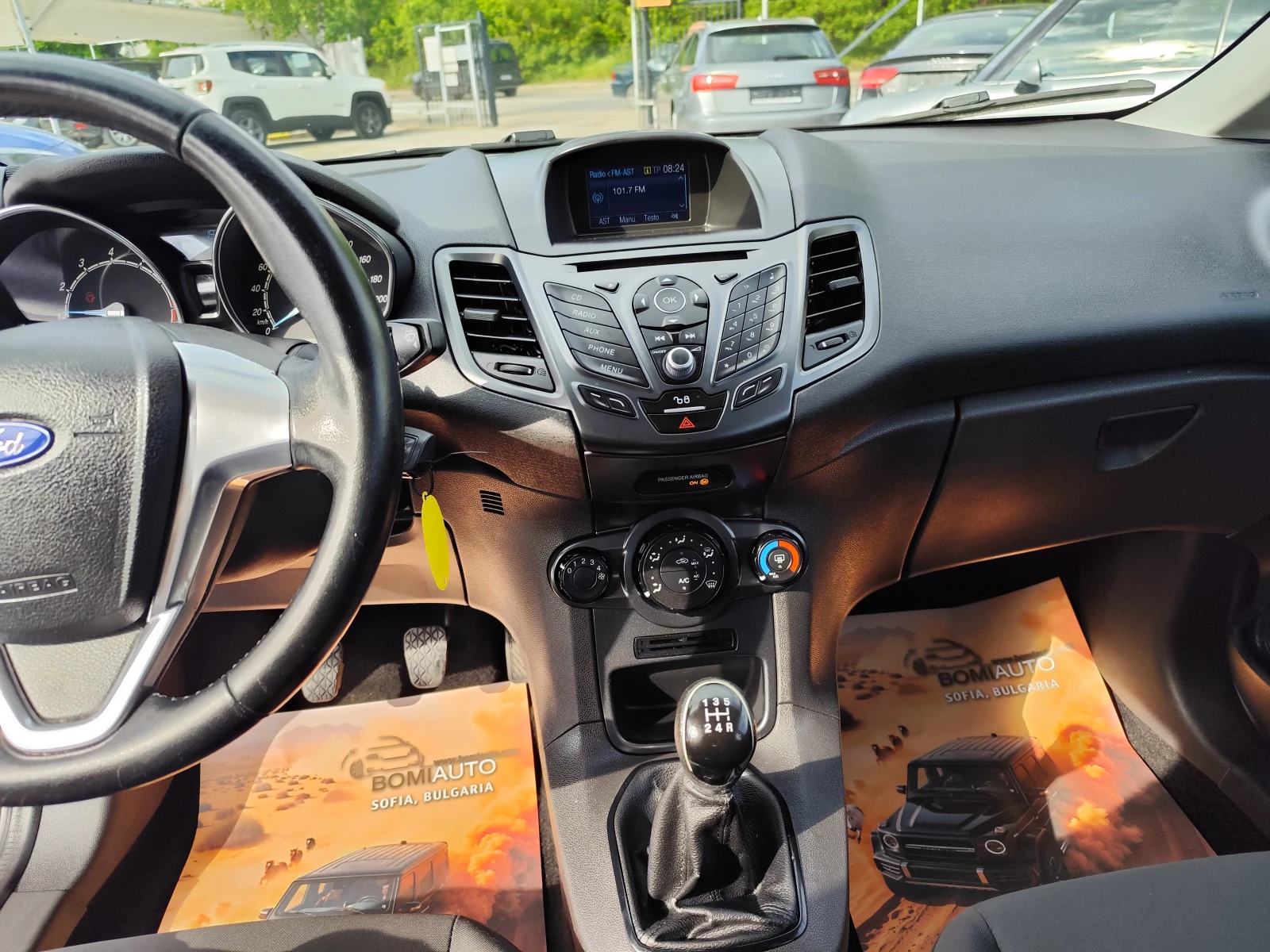 Ford Fiesta 1.2i* PLUS* KЛИМАТИК* EURO6B* 129000km!!!, снимка 8 - Автомобили и джипове - 54626860