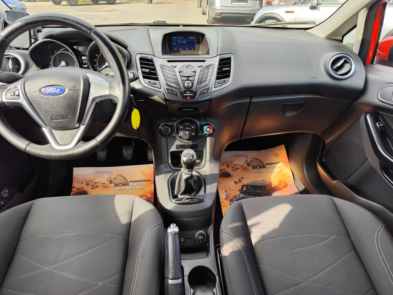 Ford Fiesta 1.2i* PLUS* KЛИМАТИК* EURO6B* 129000km!!!, снимка 11 - Автомобили и джипове - 54626860
