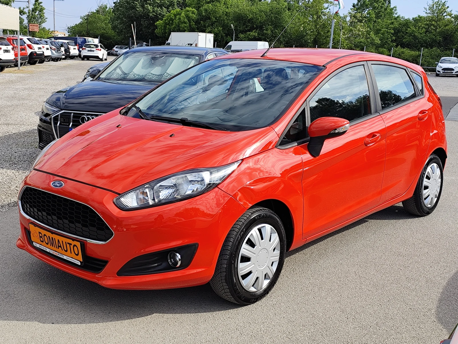 Ford Fiesta 1.2i* PLUS* KЛИМАТИК* EURO6B* 129000km!!!