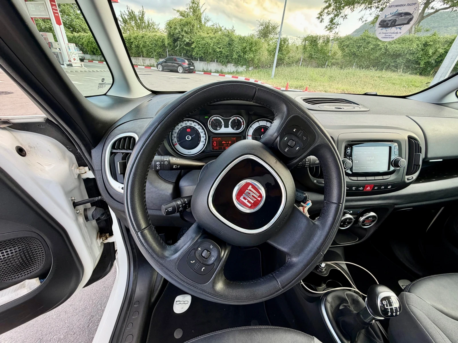 Fiat 500L 1.4Turbo навигация панорама TOP, снимка 9 - Автомобили и джипове - 55071637