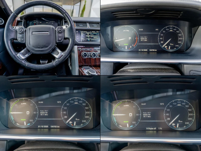 Land Rover Range rover Autobiography 340 к.с. Панорама 3xTV Meridian ТOP, снимка 13 - Автомобили и джипове - 52973513
