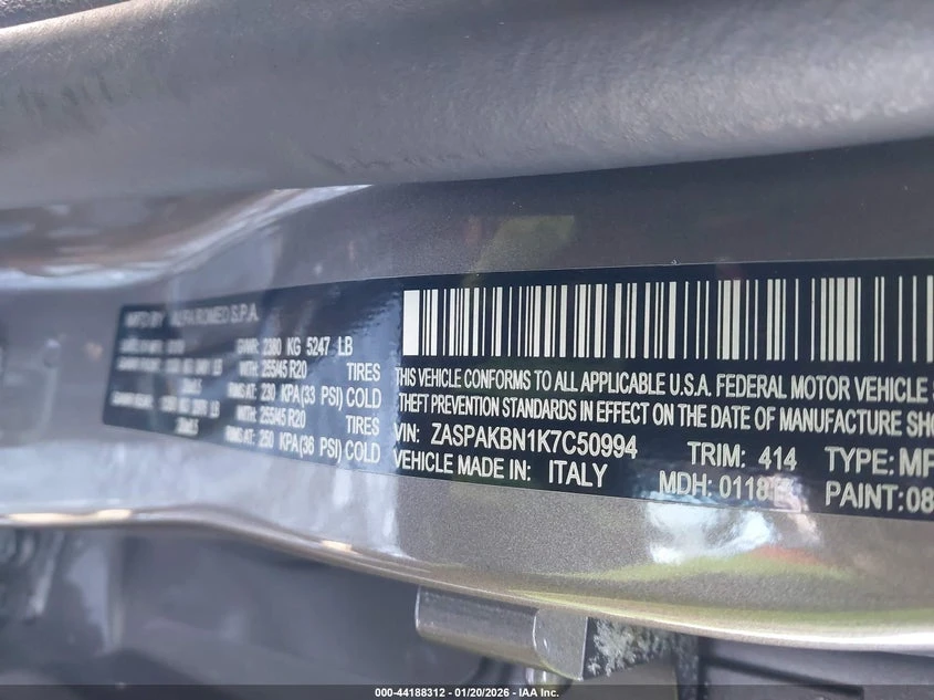 Alfa Romeo Stelvio 2l Ti Awd, снимка 9 - Автомобили и джипове - 53979511