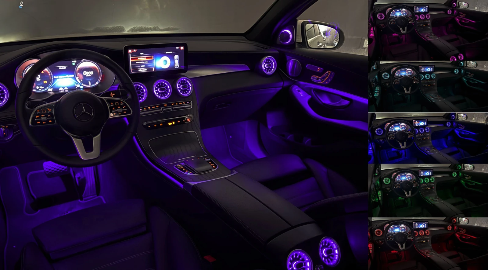 Mercedes-Benz GLC 400 d/Coupe/AMG/4Matic/ПълнаСервизнаИстория, снимка 15 - Автомобили и джипове - 55090793