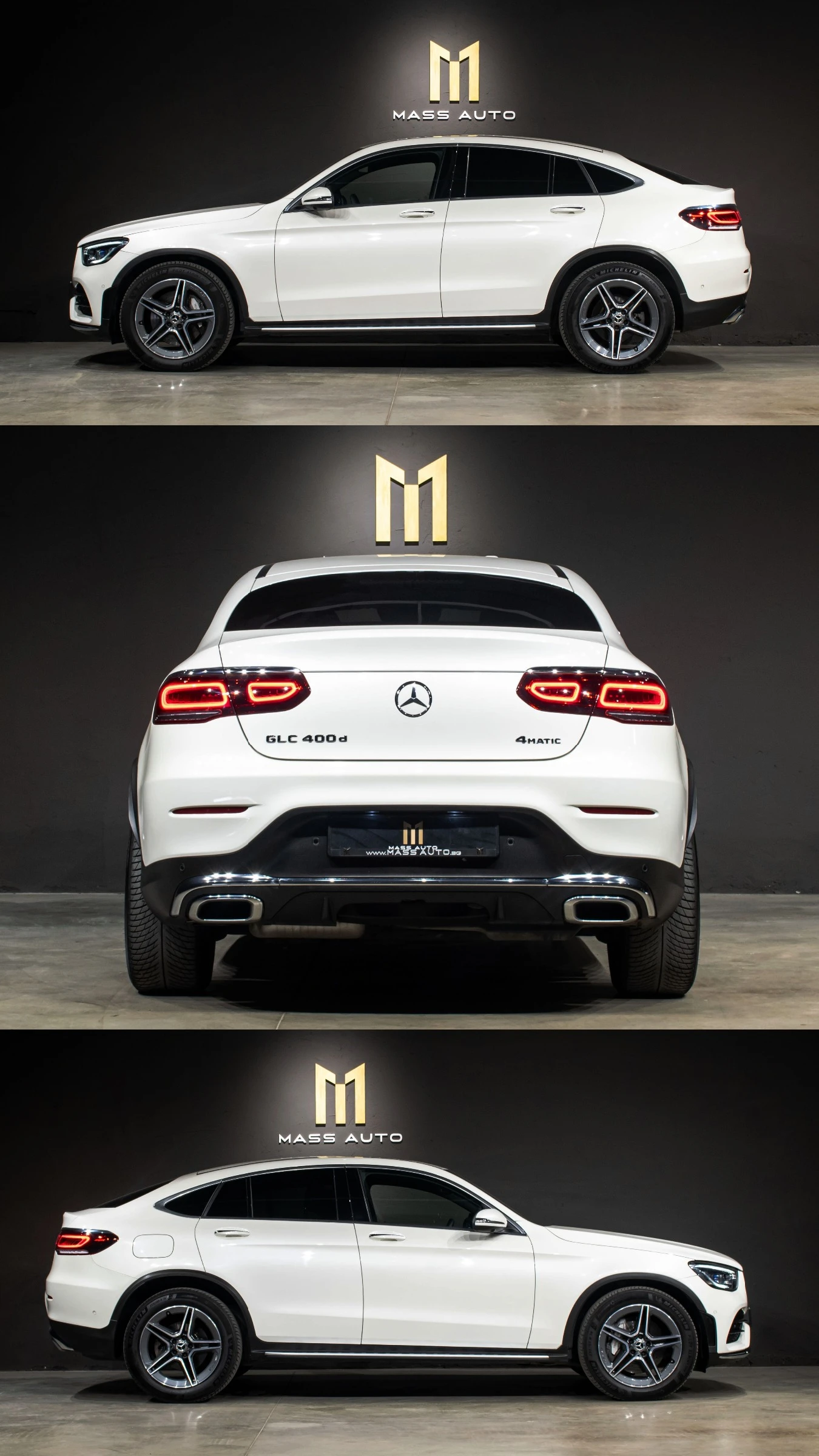 Mercedes-Benz GLC 400 d/Coupe/AMG/4Matic/ПълнаСервизнаИстория, снимка 4 - Автомобили и джипове - 55090793