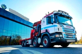 Обява за продажба на Scania R 520  КРАН  FASSI - 33.5 метра ~ 125 880 EUR - изображение 1