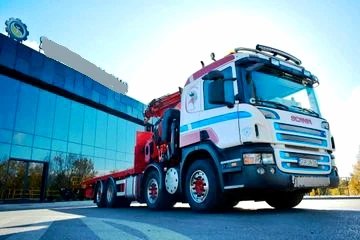 Scania R 520  КРАН  FASSI - 33.5 метра, снимка 2 - Камиони - 48075447