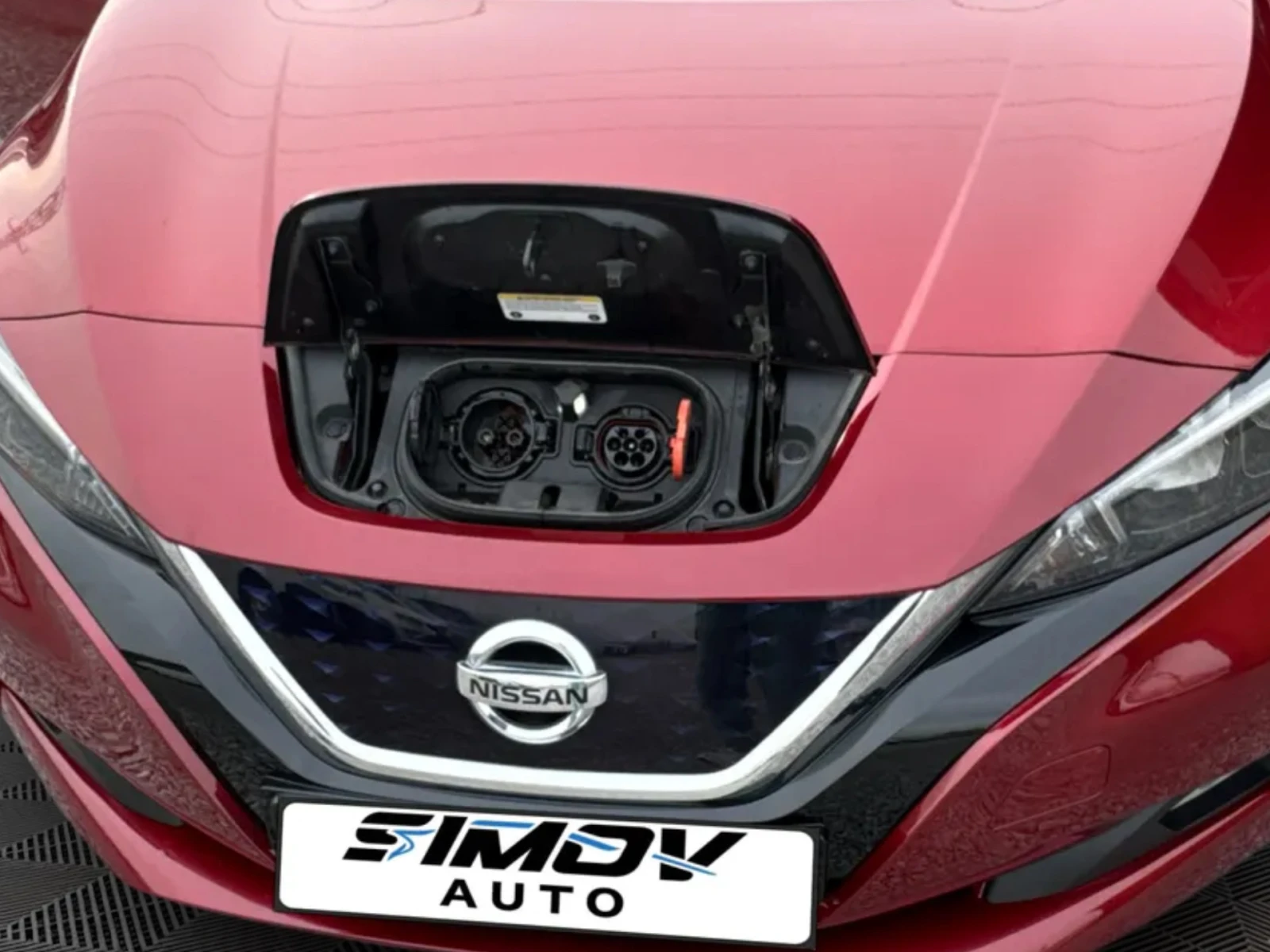 Nissan Leaf  + 62KWH 217КС. KEYLESSGO НАВИГАЦИЯ APPLECAR, снимка 16 - Автомобили и джипове - 54118212