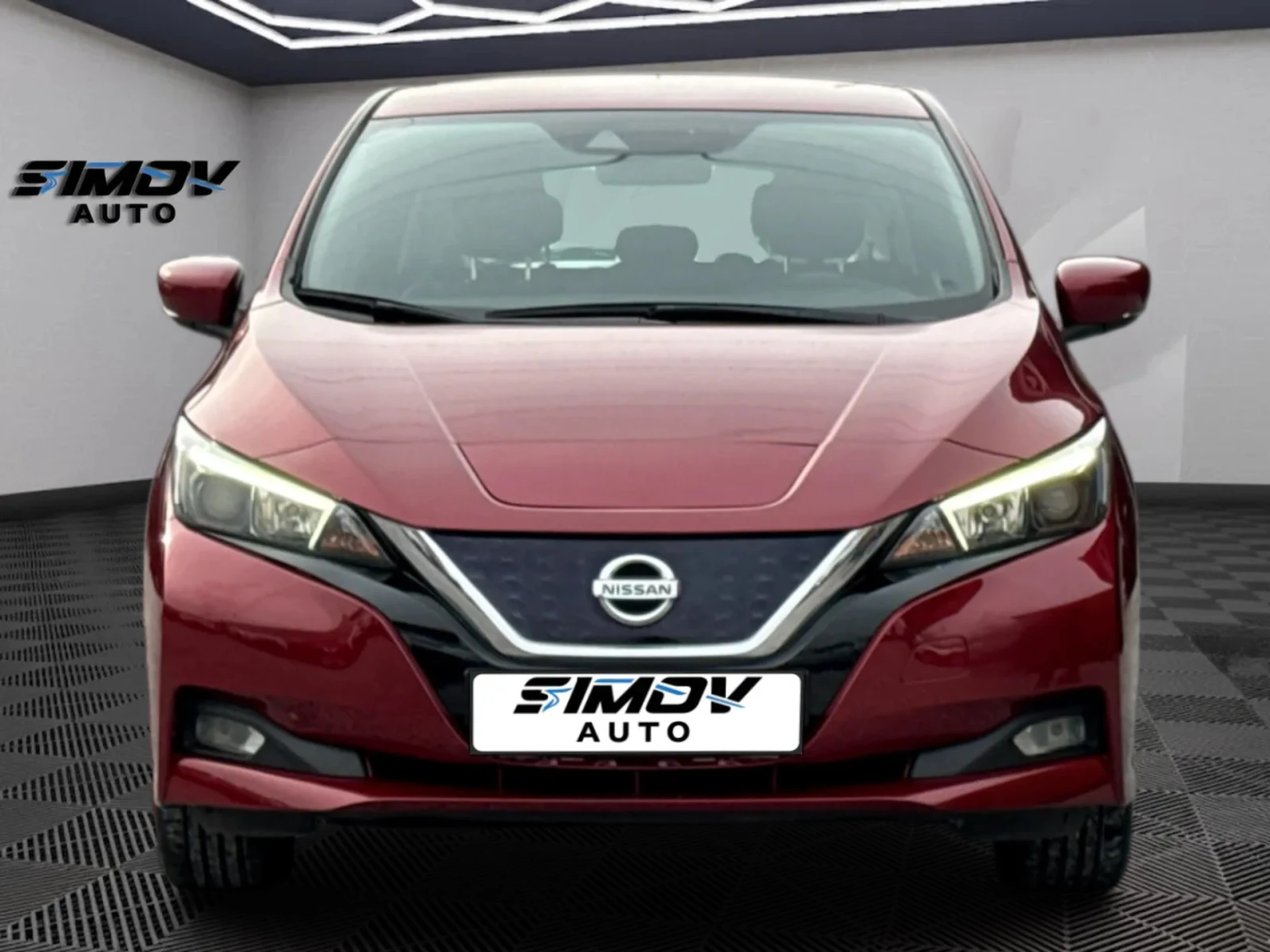 Nissan Leaf  + 62KWH 217КС. KEYLESSGO НАВИГАЦИЯ APPLECAR, снимка 5 - Автомобили и джипове - 54118212