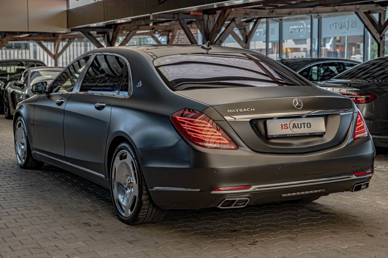 Mercedes-Benz S 500 Maybach/RSE/Burmester/Обдухване/Дистроник/Exclusiv, снимка 5 - Автомобили и джипове - 54937419