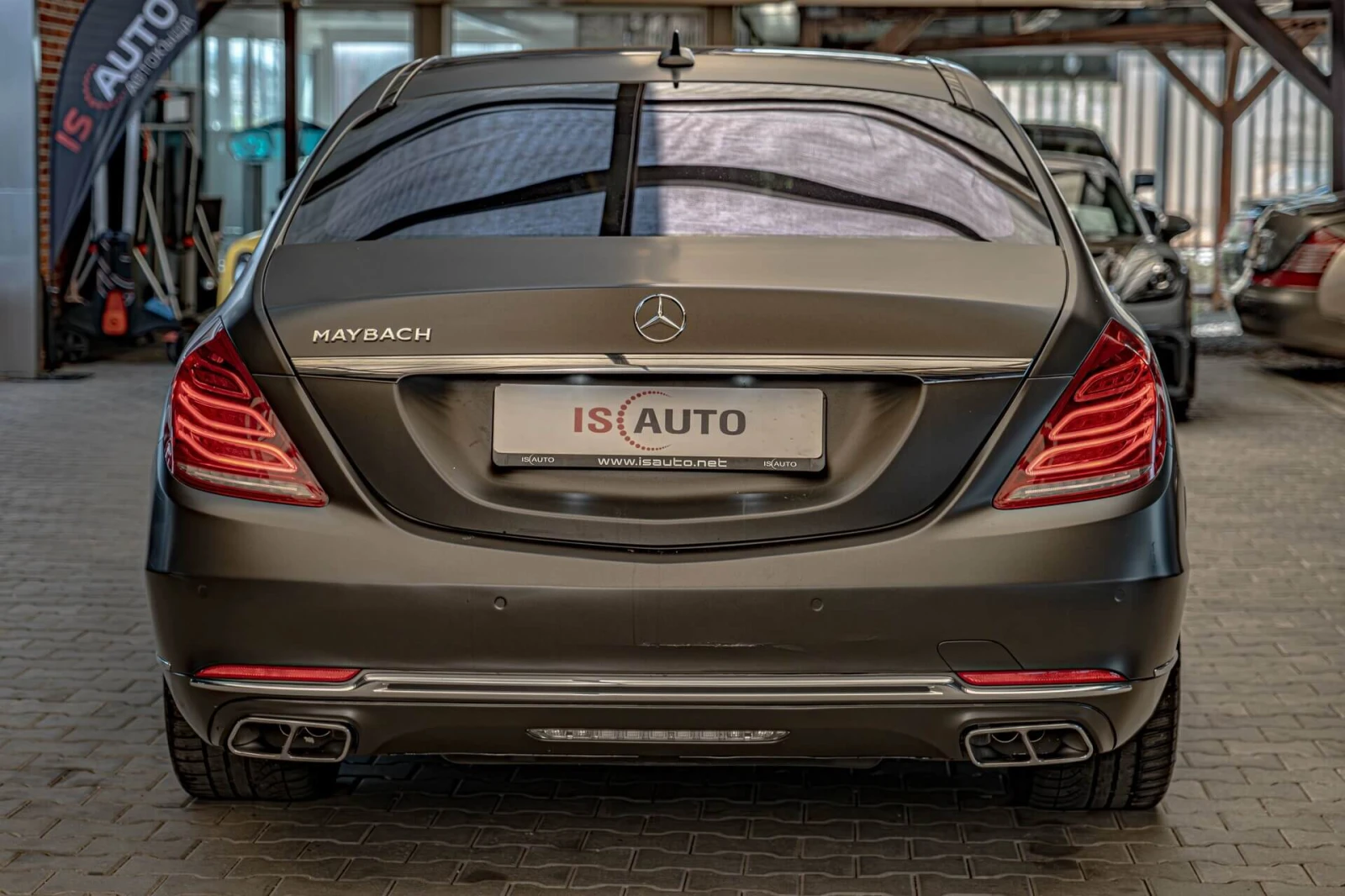 Mercedes-Benz S 500 Maybach/RSE/Burmester/Обдухване/Дистроник/Exclusiv, снимка 4 - Автомобили и джипове - 54937419