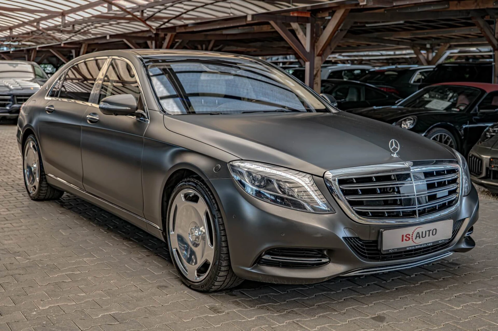 Mercedes-Benz S 500 Maybach/RSE/Burmester/Обдухване/Дистроник/Exclusiv, снимка 2 - Автомобили и джипове - 54937419