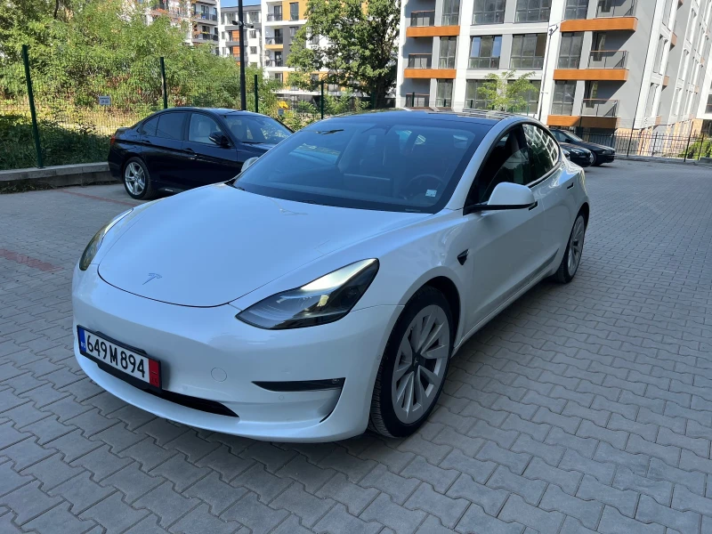 Tesla Model 3 SR+ 2021 FSD, снимка 2 - Автомобили и джипове - 47242139