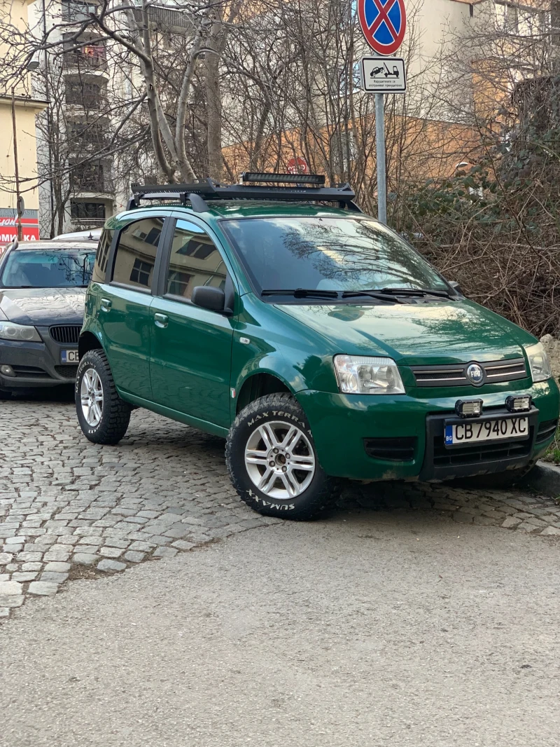 Fiat Panda 1.2 газ/бензин 4х4, снимка 1 - Автомобили и джипове - 49104704