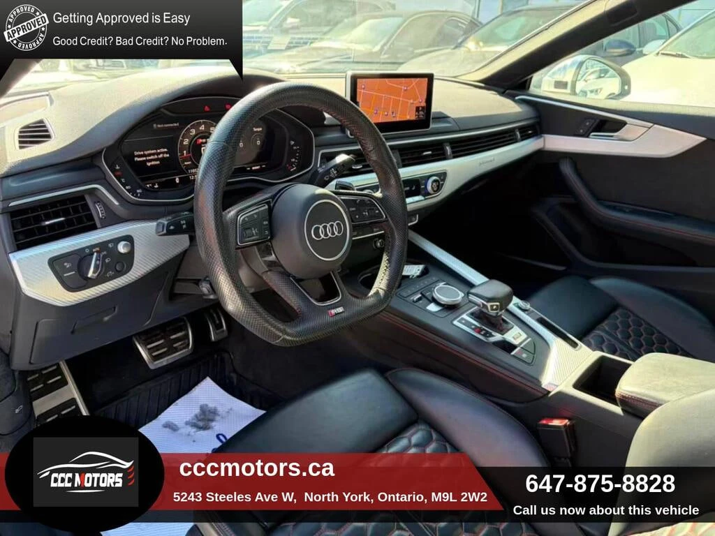 Audi Rs5 * АВТО КРЕДИТ* ЦЕНА ДО БГ * СЕРВИЗНА ИСТОРИЯ * , снимка 8 - Автомобили и джипове - 53945037