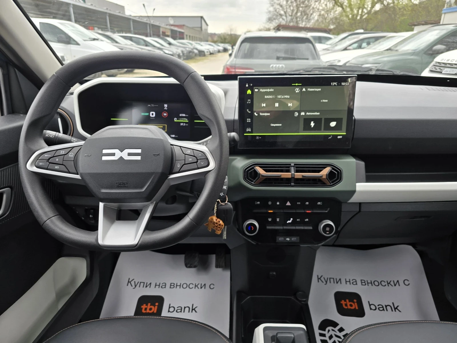 Dacia Spring EXTREME 65 Гаранция Лизинг, снимка 13 - Автомобили и джипове - 54145457