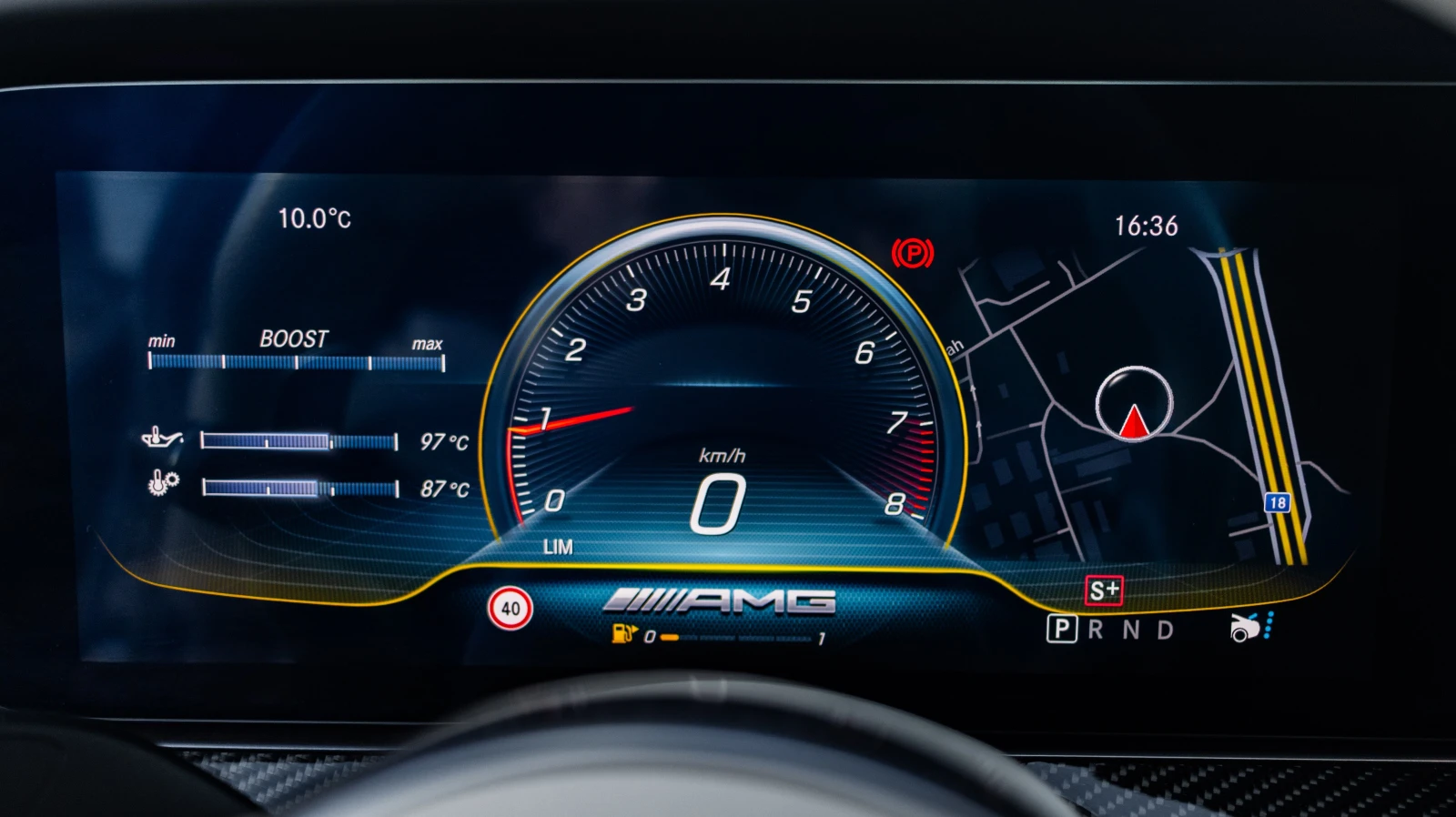 Mercedes-Benz AMG GT 63s 4matic+ / Ceramic / Designo / Manufaktur /Full, снимка 15 - Автомобили и джипове - 54748730
