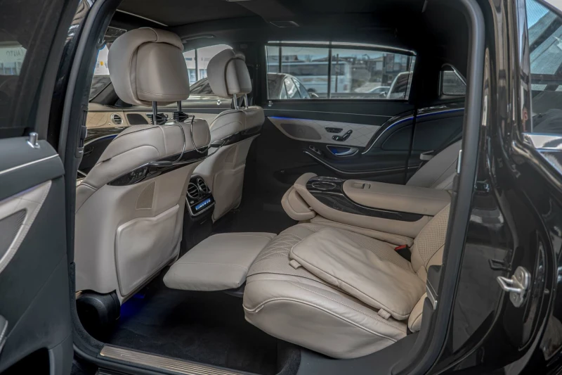 Mercedes-Benz S 500 Maybach/4Matic/Exclusive/Ambient/Panorama/Memory, снимка 9 - Автомобили и джипове - 53514030