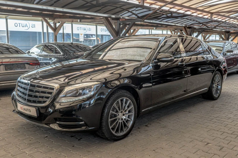 Mercedes-Benz S 500 Maybach/4Matic/Exclusive/Ambient/Panorama/Memory, снимка 3 - Автомобили и джипове - 53514030