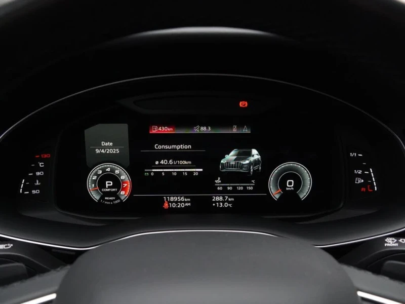 Audi Q7 Technik* S-Line* Distronic* Matrix* Пано* 6+ 1, снимка 9 - Автомобили и джипове - 52460232