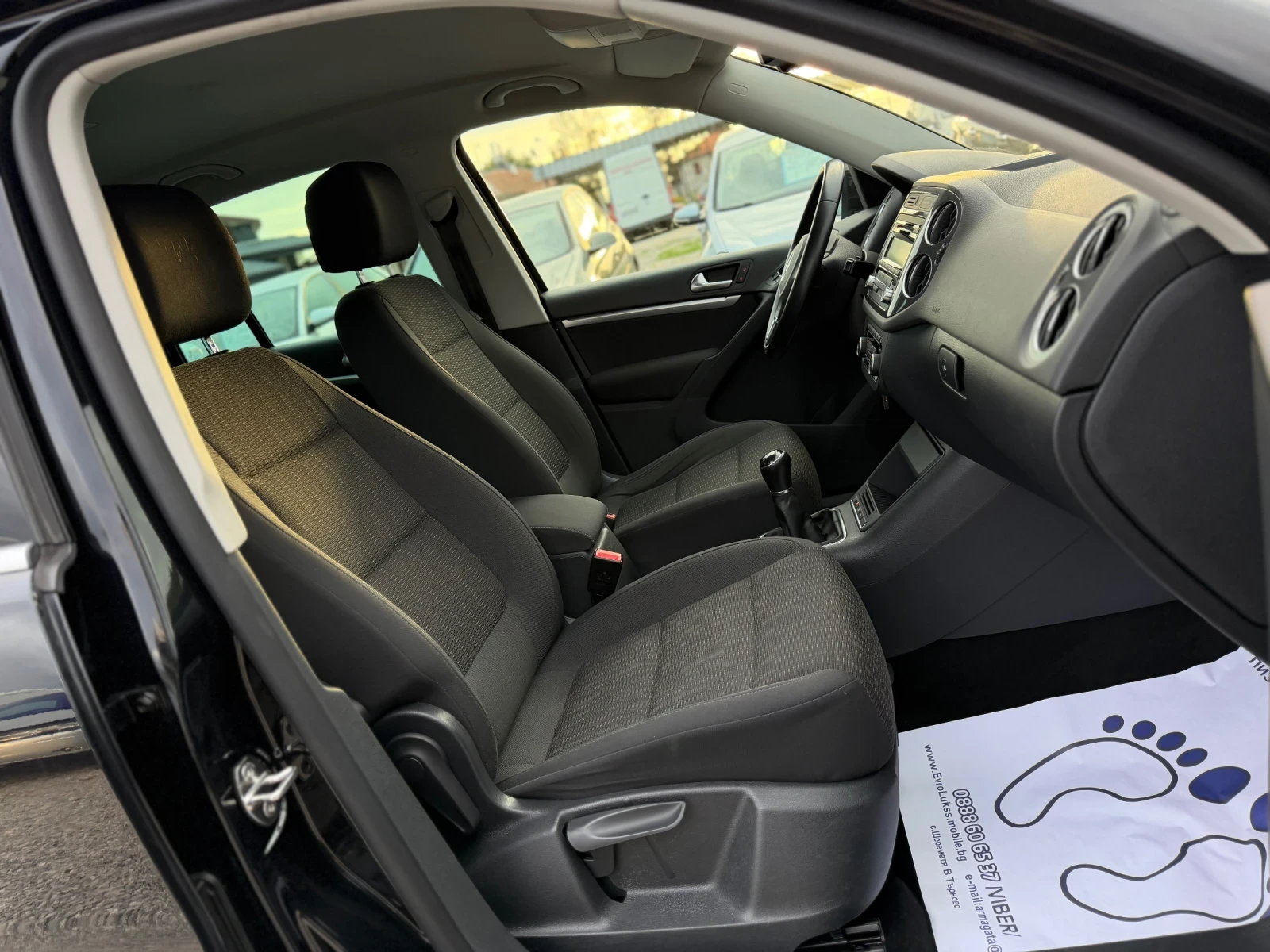 VW Tiguan 2.0TDI 140кс 6ск 4х4 ПОДГРЕВ, снимка 14 - Автомобили и джипове - 56271487