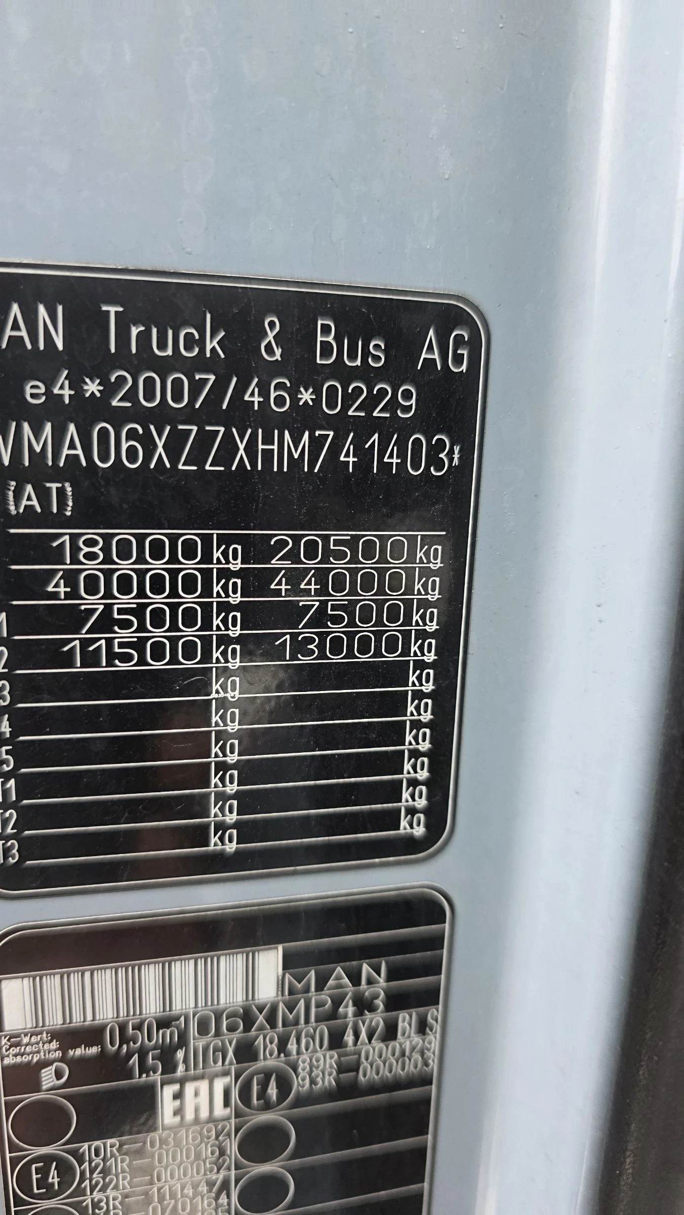 Man Tgx 18 460 EURO 6, снимка 8 - Камиони - 53981551