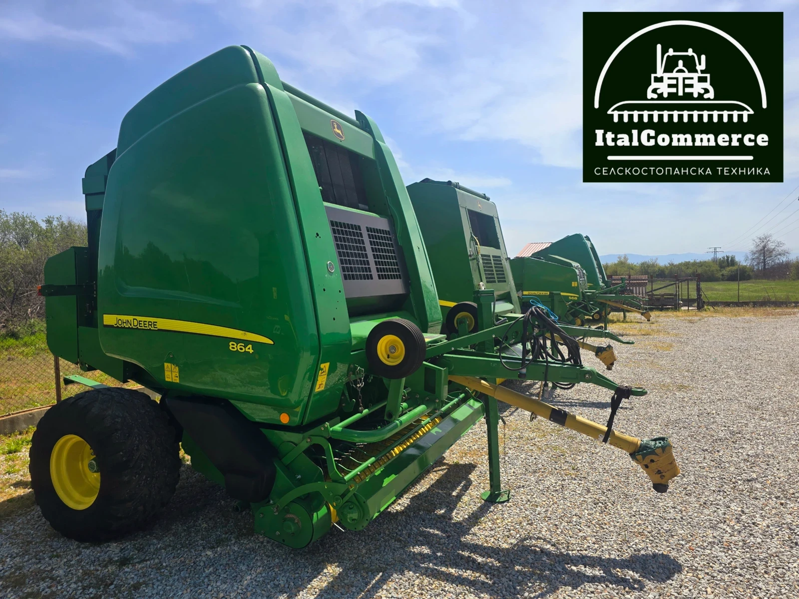 Балировачка John Deere 864 Premium  , снимка 6 - Селскостопанска техника - 54231579