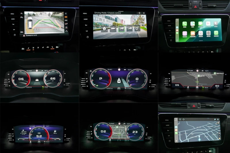 Skoda Superb 2.0TDI* Sportline* КАМЕРА* ACC* 80000КМ* Germany, снимка 14 - Автомобили и джипове - 52238475