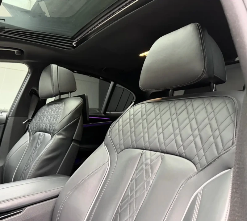 BMW 545 e xDrive Монитори/B&W/360/Exclusive/Head-up, снимка 10 - Автомобили и джипове - 52944392